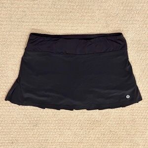 Lululemon Black Pacesetter Skirt